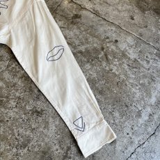 画像6: ART COLOR EMBROIDERY PATTERN LONG DESIGN L/S SHIRT / Ladies L (6)