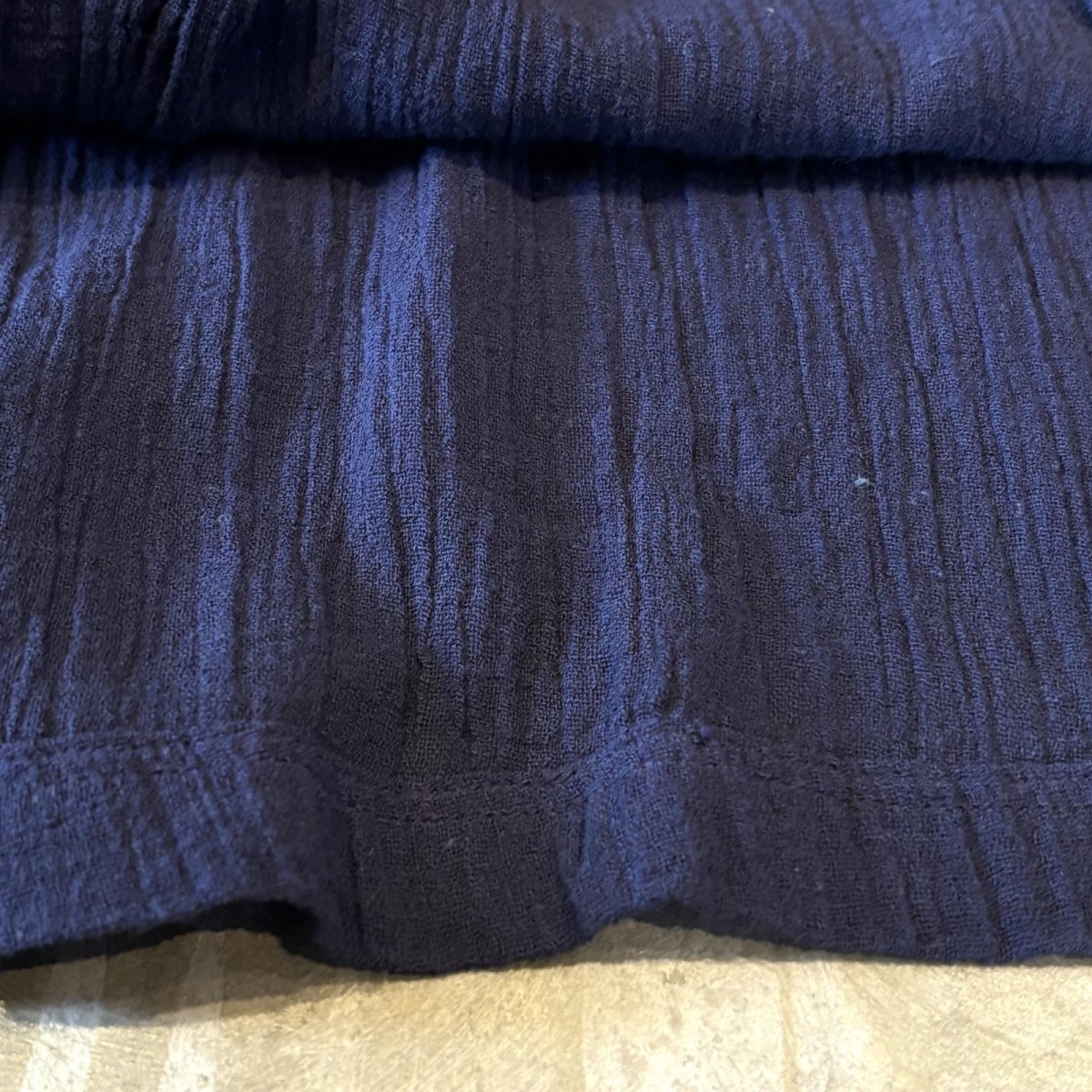 画像8: GRADATION PATTERN OPEN COLLAR L/S SHIRT / Mens M(L) (8)