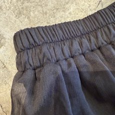 画像6: BLACK COLOR DESIGN TIERED DESIGN SKIRT / W25~W31 (6)