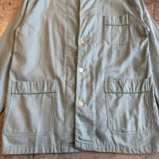 画像5: 70's 3POCKET DESIGN PAJAMAS L/S SHIRT / Ladies L (5)