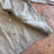画像7: 70's 3POCKET DESIGN PAJAMAS L/S SHIRT / Ladies L (7)