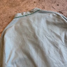 画像9: 70's 3POCKET DESIGN PAJAMAS L/S SHIRT / Ladies L (9)