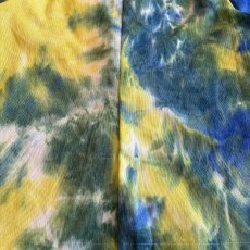 画像9: TIEDYE ALL OVER PATTERN COLOR TAILORED JACKET / Ladies L (9)