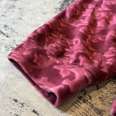 画像7: ALL OVER PATTERN VELOUR ZIP UP JACKET / Mens L(M) (7)