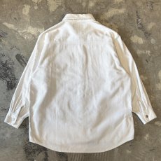 画像2: WHITE COLOR SNAP BUTTON CORDUROY JACKET / Mens L  (2)