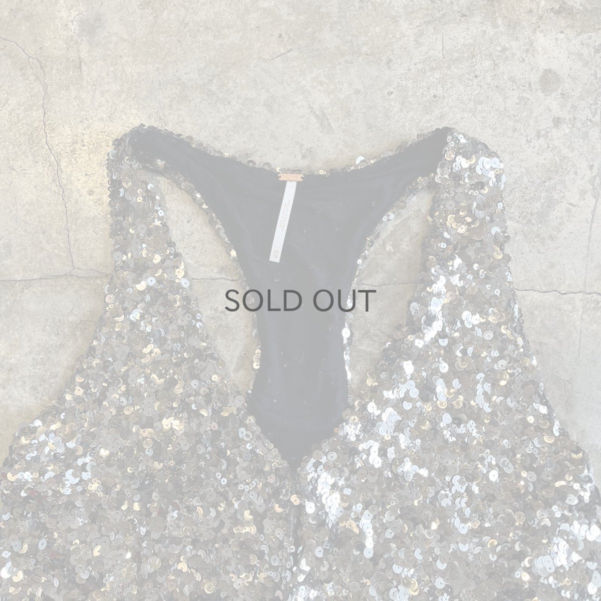 画像6: 【FREE PEOPLE】ALL OVER SEQUINS PATTERN DESIGN BUSTIER / Ladies S(XS) (6)