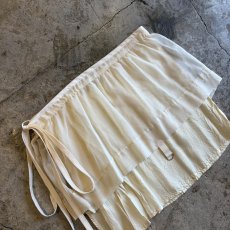 画像3: 【Wiz&Witch】"WANDERER" VTG LACE MIX WRAP SKIRT / FREE (3)