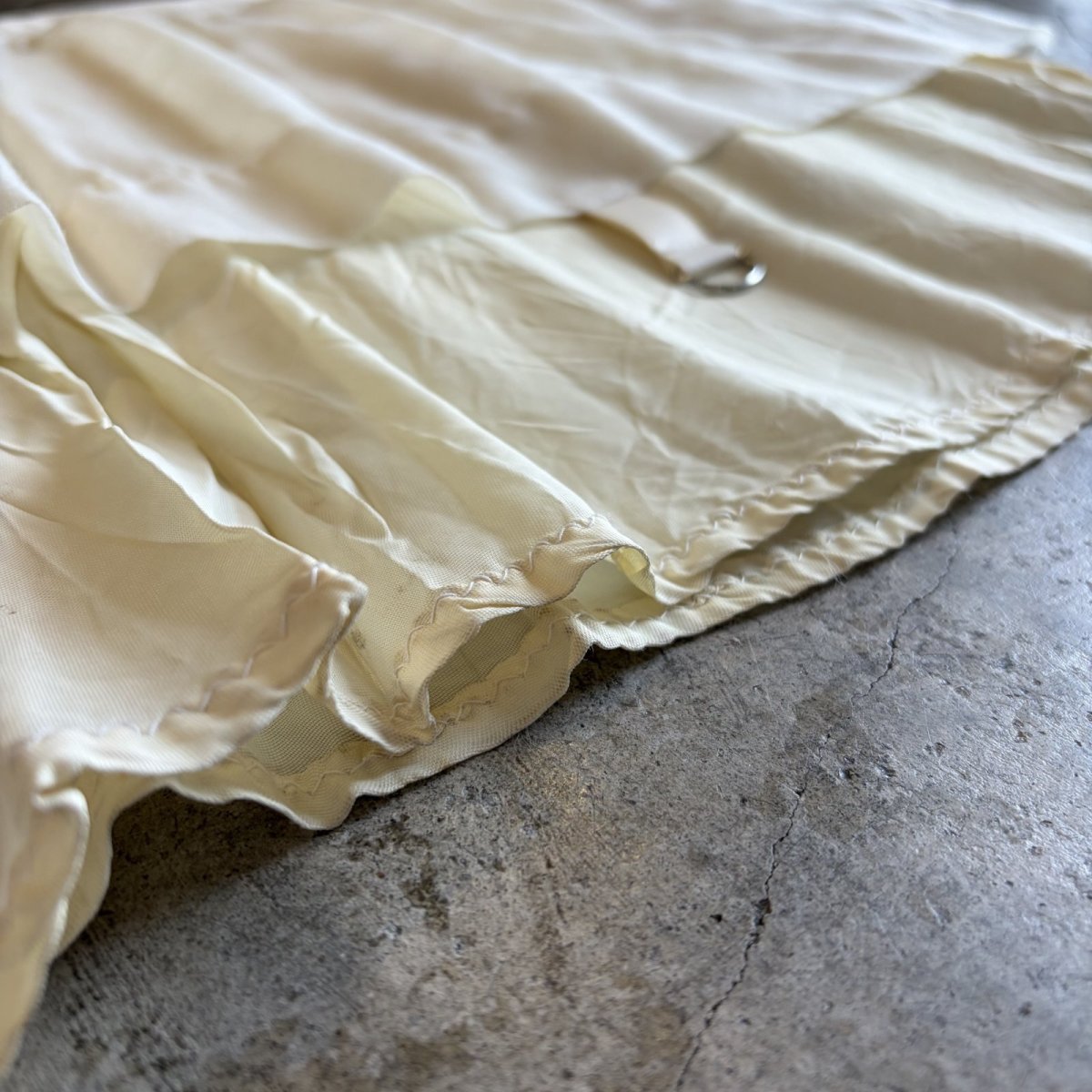 画像11: 【Wiz&Witch】"WANDERER" VTG LACE MIX WRAP SKIRT / FREE (11)