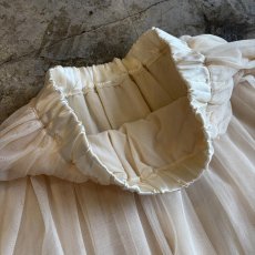 画像6: GATHER DESIGN TIERED TULLE SKIRT / W24~W40 (6)