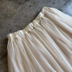 画像3: GATHER DESIGN TIERED TULLE SKIRT / W24~W40 (3)
