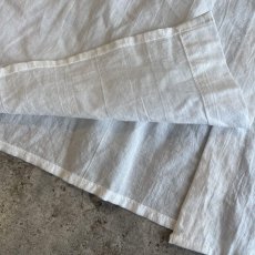 画像5: WHITE COLOR POINT PUNCHING LACE DESIGN BLOUSE / Ladies M (5)