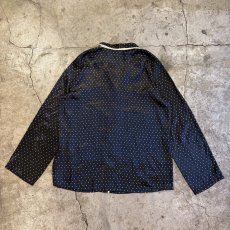 画像2: DOT PATTERN LUSTER DESIGN SLEEP L/S SHIRT / Ladies M (2)
