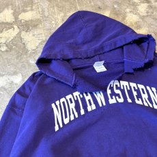 画像3: STITCH CRASH DAMAGE HOODIE SWEAT / Mens XL (3)