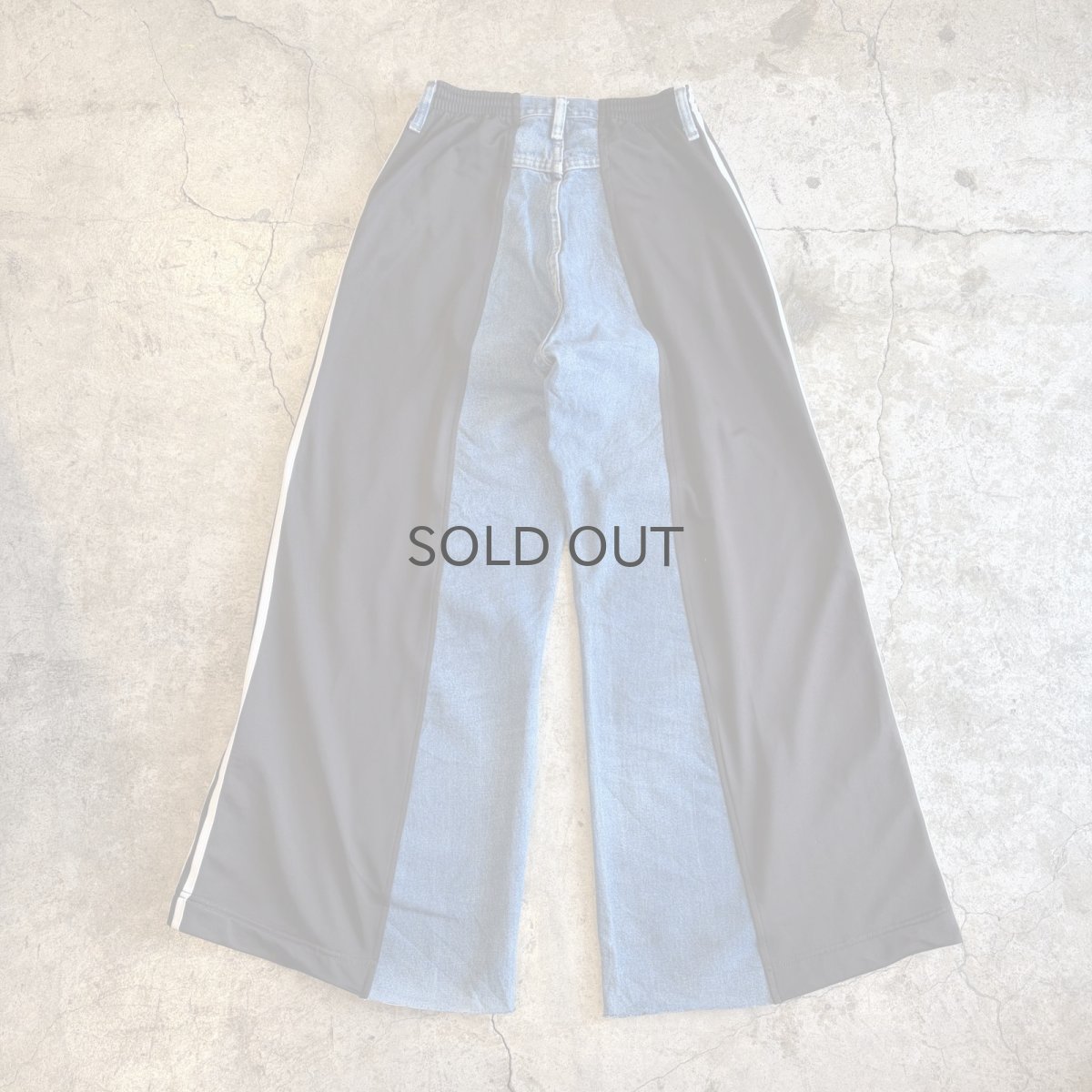 画像2: 【Wiz&Witch】"UNITED" SPORTY DENIM PANTS / OS (2)