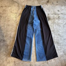 画像2: 【Wiz&Witch】"UNITED" SPORTY DENIM PANTS / OS (2)