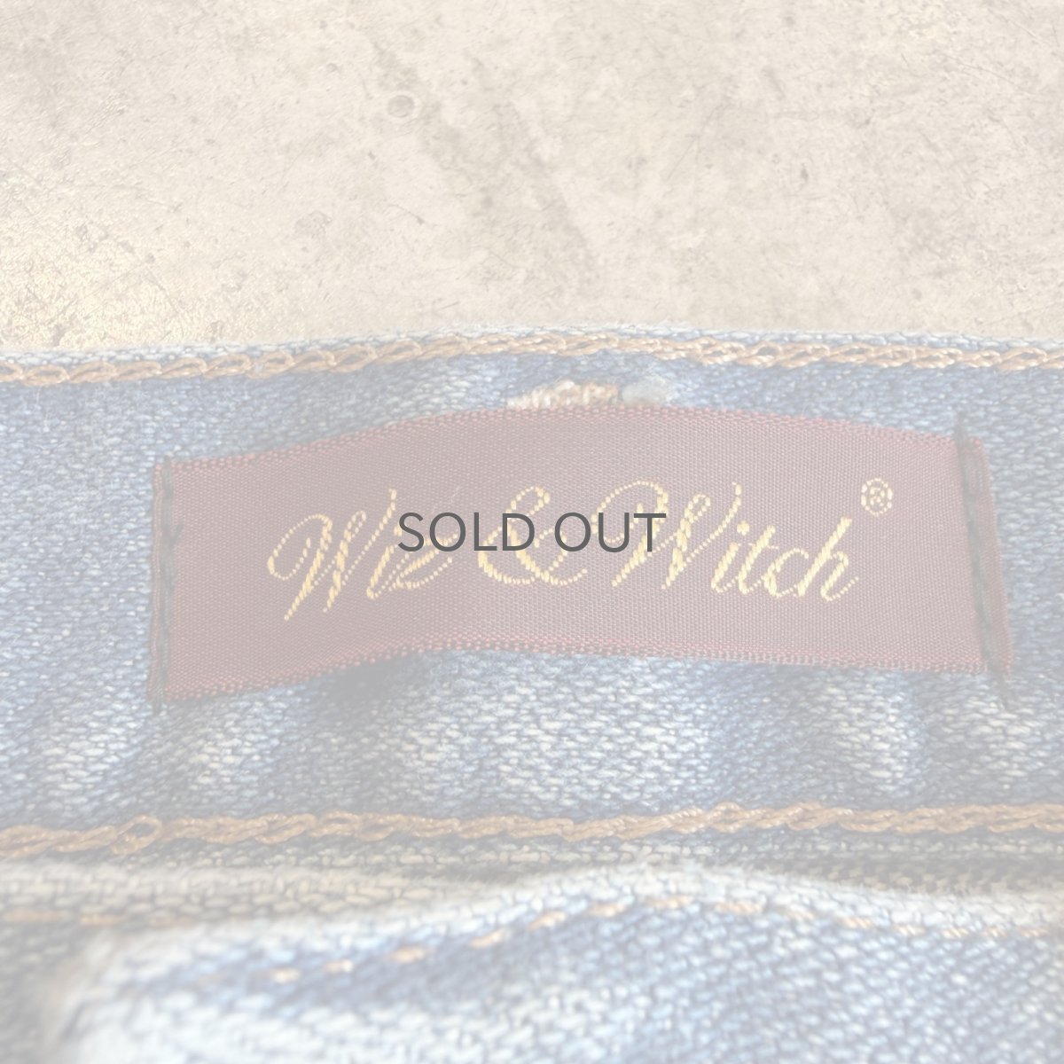 画像12: 【Wiz&Witch】"UNITED" SPORTY DENIM PANTS / OS (12)