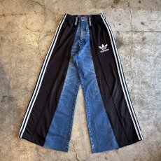 画像1: 【Wiz&Witch】"UNITED" SPORTY DENIM PANTS / OS (1)