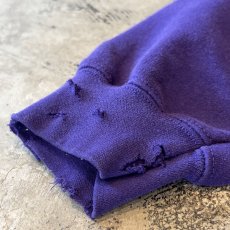 画像7: STITCH CRASH DAMAGE HOODIE SWEAT / Mens XL (7)