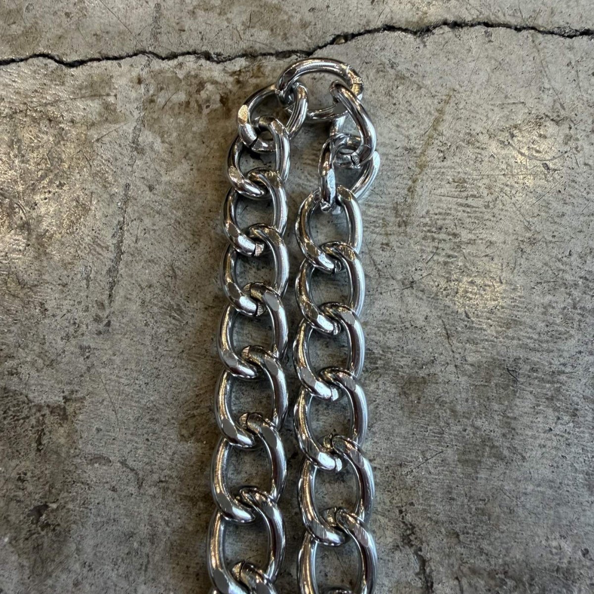 画像8: CHAIN STRAP DESIGN METALLIC CAMISOLE / Ladies M (8)