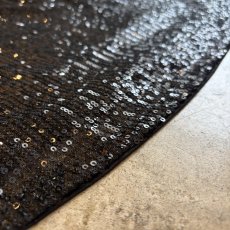 画像10: BLACK COLOR SPANGLE DESIGN POINT SHEER CAMISOLE / Ladies M (10)