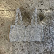 画像2: ALL OVER GLITTER BACK CHAIN DESIGN BUSTIER / Ladies S~M (2)