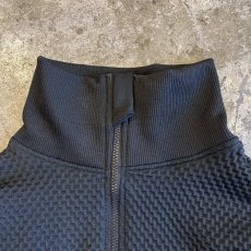 画像9: 2 TONE COLOR BLOCKING DESIGN SHORT ZIP UP L/S TOPS / Ladies XS~S(M) (9)