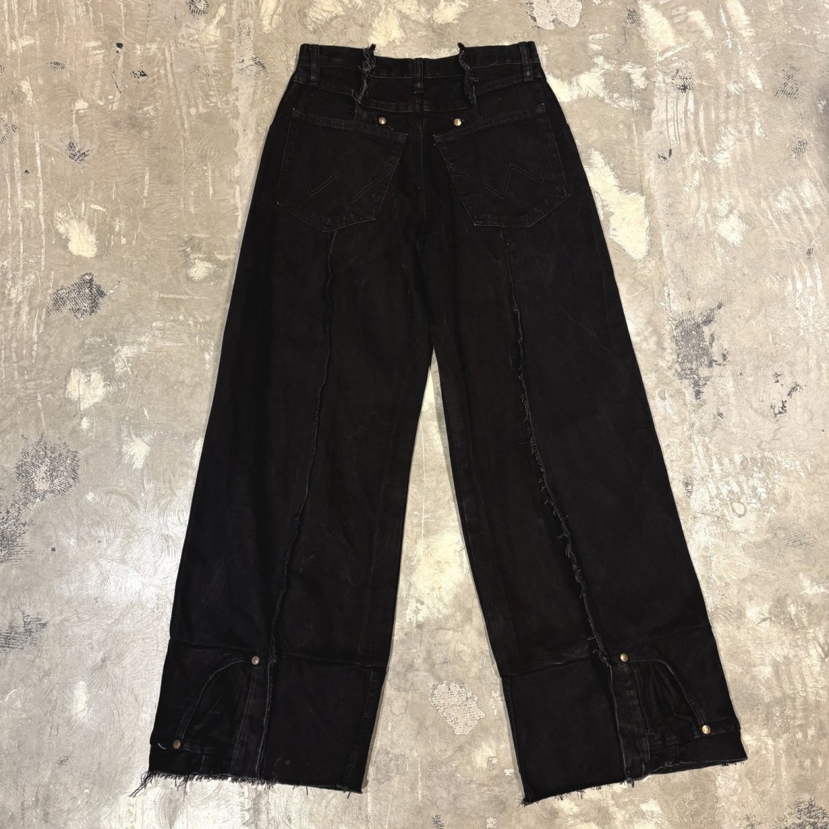 画像2: 【Wiz&Witch】"UNITED" TWINS WIDE DENIM PANTS / W31 (2)