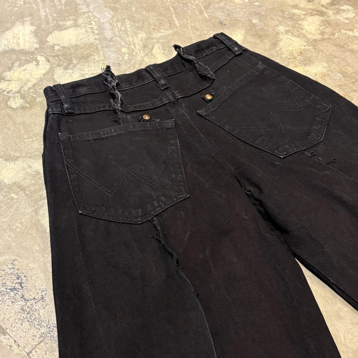 画像9: 【Wiz&Witch】"UNITED" TWINS WIDE DENIM PANTS / W31 (9)