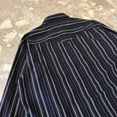 画像9: "WRANGLER" ALL OVER STRIPE PATTERN WESTERN L/S SHIRT / Mens XL (9)
