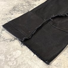 画像8: 【Wiz&Witch】"UNITED" TWINS WIDE DENIM PANTS / W31 (8)