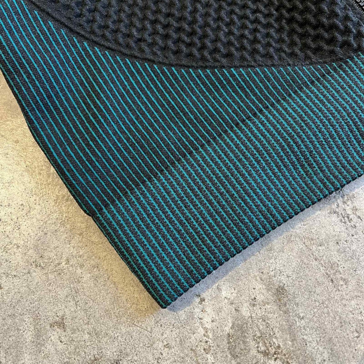 画像3: 2 TONE COLOR BLOCKING DESIGN SHORT ZIP UP L/S TOPS / Ladies XS~S(M) (3)