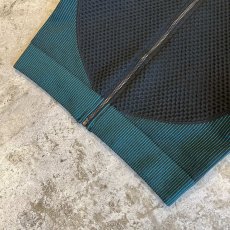 画像4: 2 TONE COLOR BLOCKING DESIGN SHORT ZIP UP L/S TOPS / Ladies XS~S(M) (4)