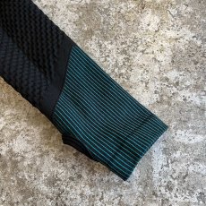 画像5: 2 TONE COLOR BLOCKING DESIGN SHORT ZIP UP L/S TOPS / Ladies XS~S(M) (5)