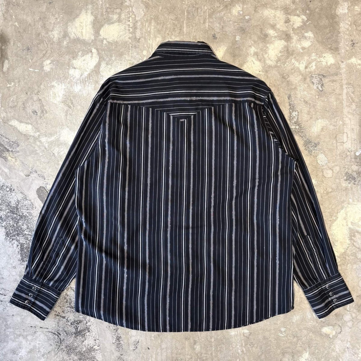 画像2: "WRANGLER" ALL OVER STRIPE PATTERN WESTERN L/S SHIRT / Mens XL (2)
