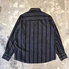 画像2: "WRANGLER" ALL OVER STRIPE PATTERN WESTERN L/S SHIRT / Mens XL (2)