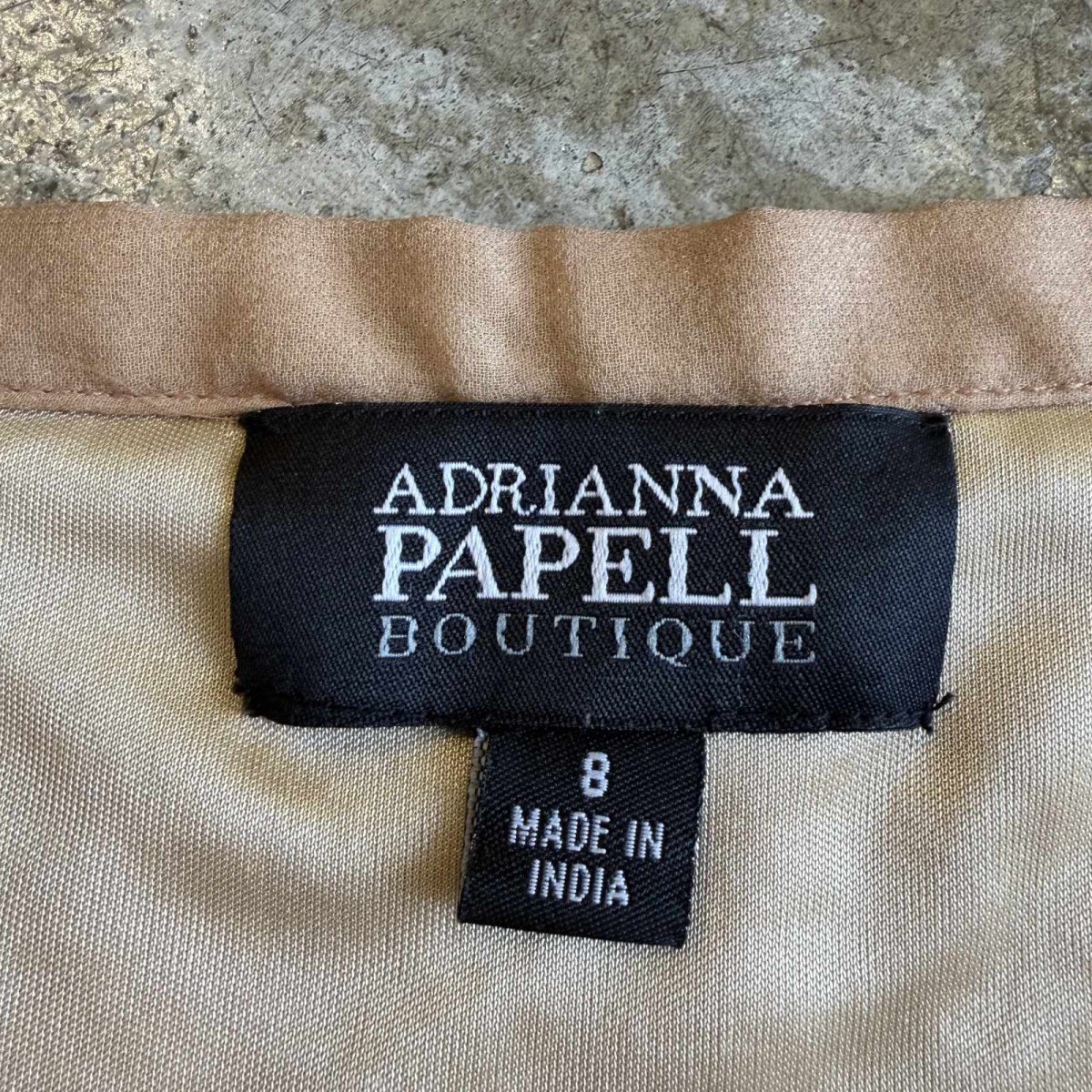 画像11: SEQUINS DESIGN COLOR SILK SKIRT / W30 (11)