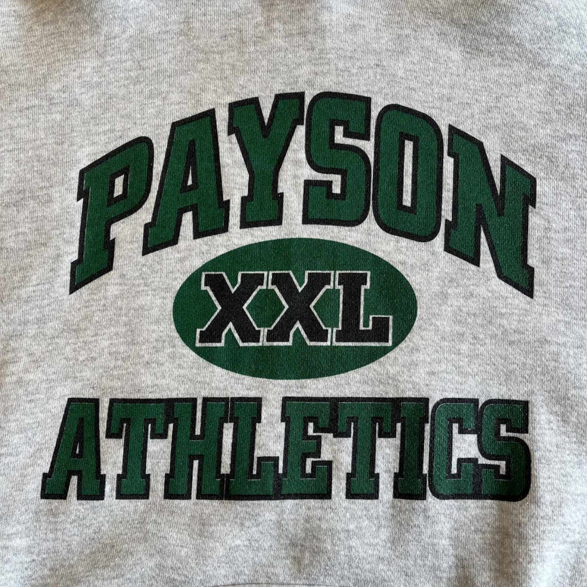 画像9: "PAYSON ATHLETICS" COLOR LOGO PRINTED DESIGN SWEAT HOODIE / Ladies L / MADE IN USA  (9)