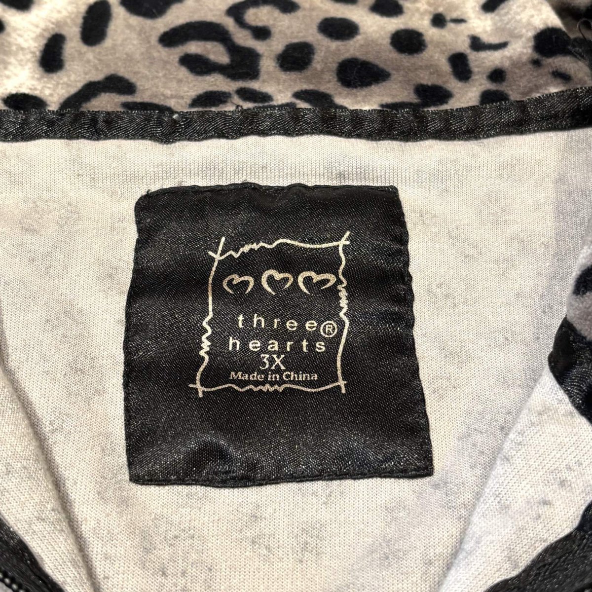 画像11: ALL OVER LEOPARD PATTERN VELOUR ZIP UP JACKET / Mens XL (11)