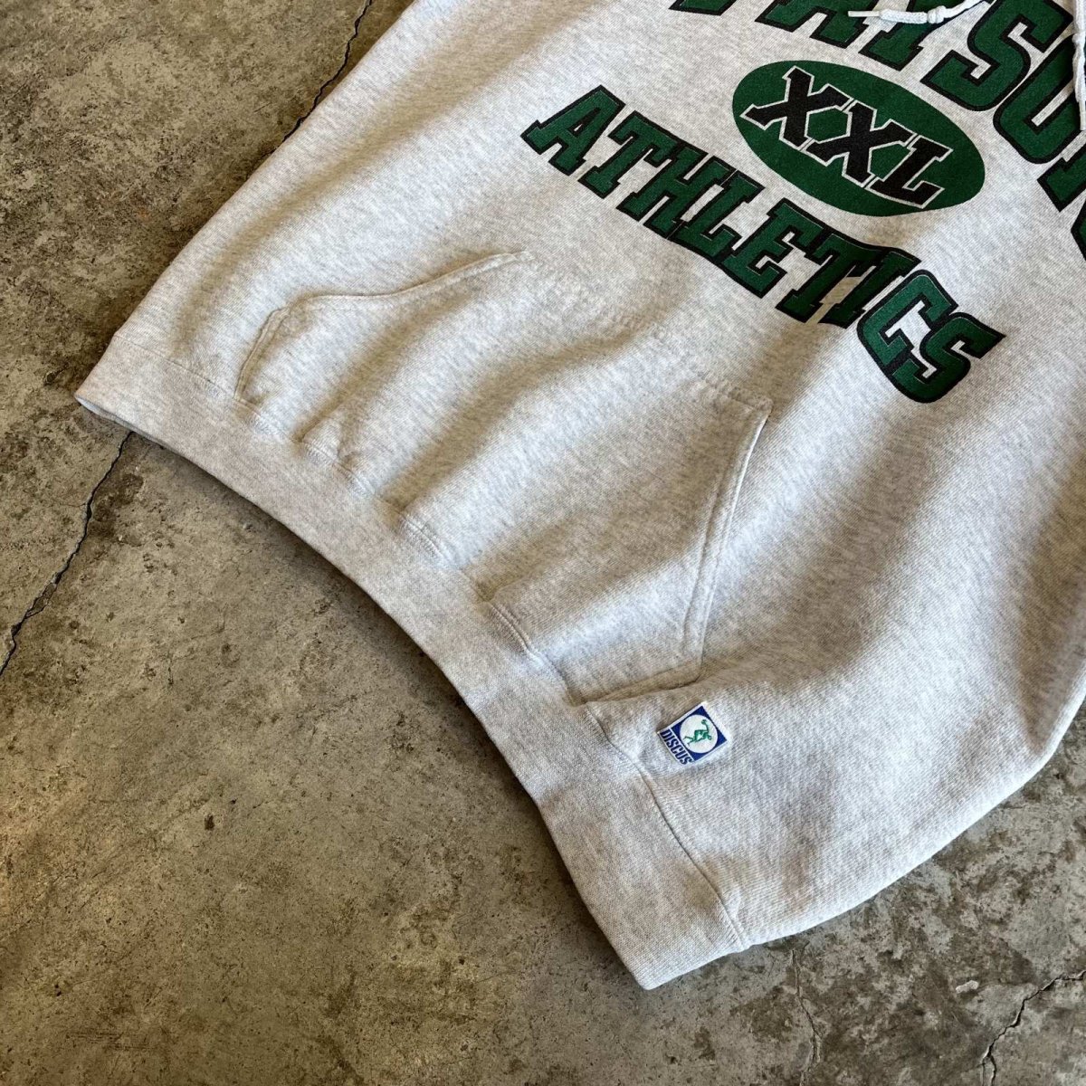 画像4: "PAYSON ATHLETICS" COLOR LOGO PRINTED DESIGN SWEAT HOODIE / Ladies L / MADE IN USA  (4)