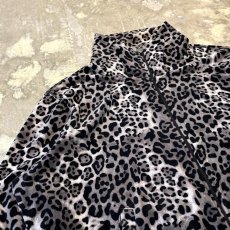 画像3: ALL OVER LEOPARD PATTERN VELOUR ZIP UP JACKET / Mens XL (3)