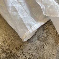 画像3: FRONT FRILL LINE DESIGN SHEER L/S BLOUSE / Ladies M (3)