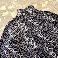 画像9: ALL OVER LEOPARD PATTERN VELOUR ZIP UP JACKET / Mens XL (9)