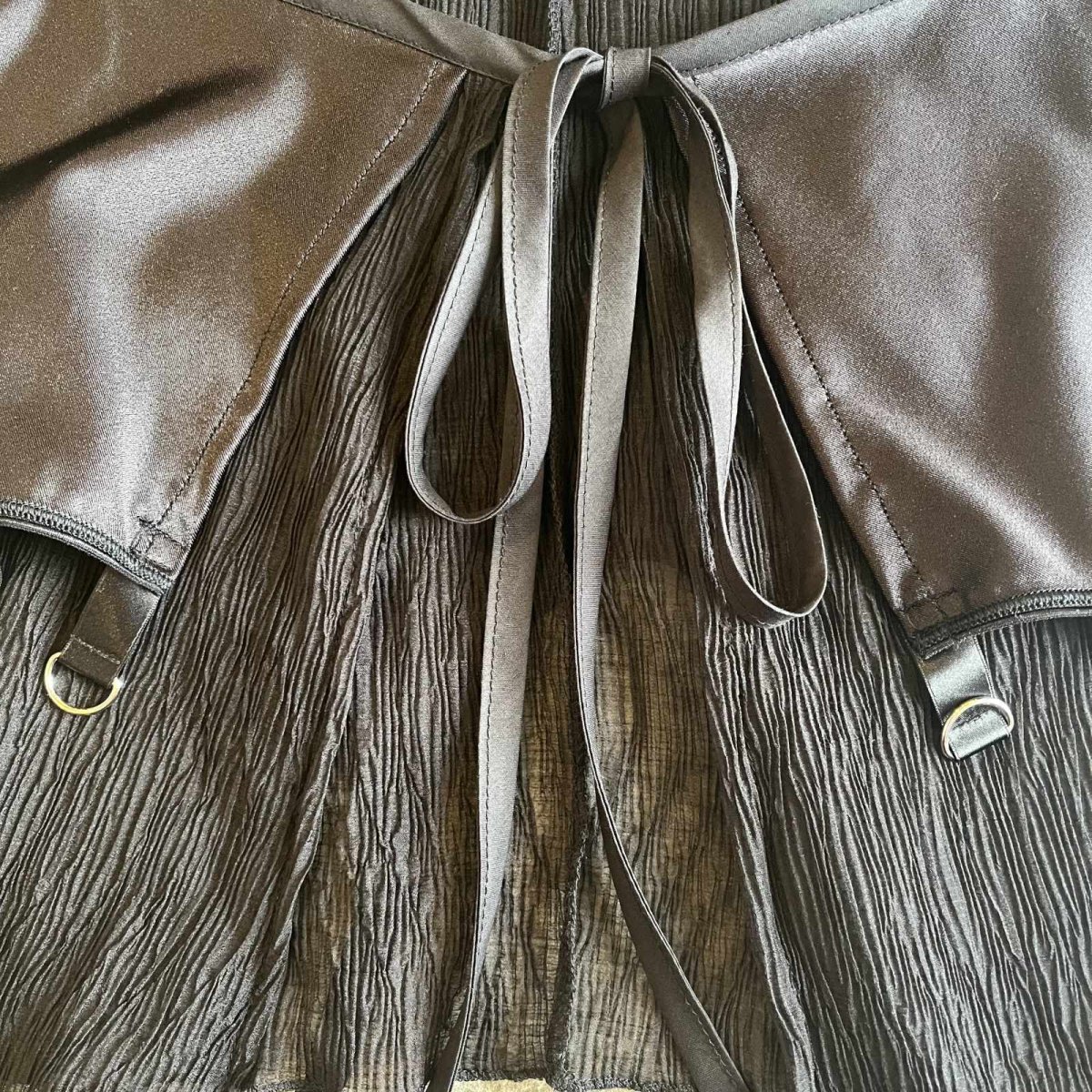 画像5: 【Wiz&Witch】"WANDERER" LINGERIE WRAP SKIRT / FREE (5)