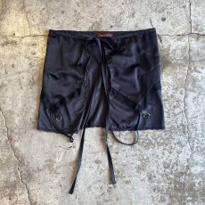 画像1: 【Wiz&Witch】"WANDERER" VTG LACE MIX WRAP SKIRT / FREE (1)