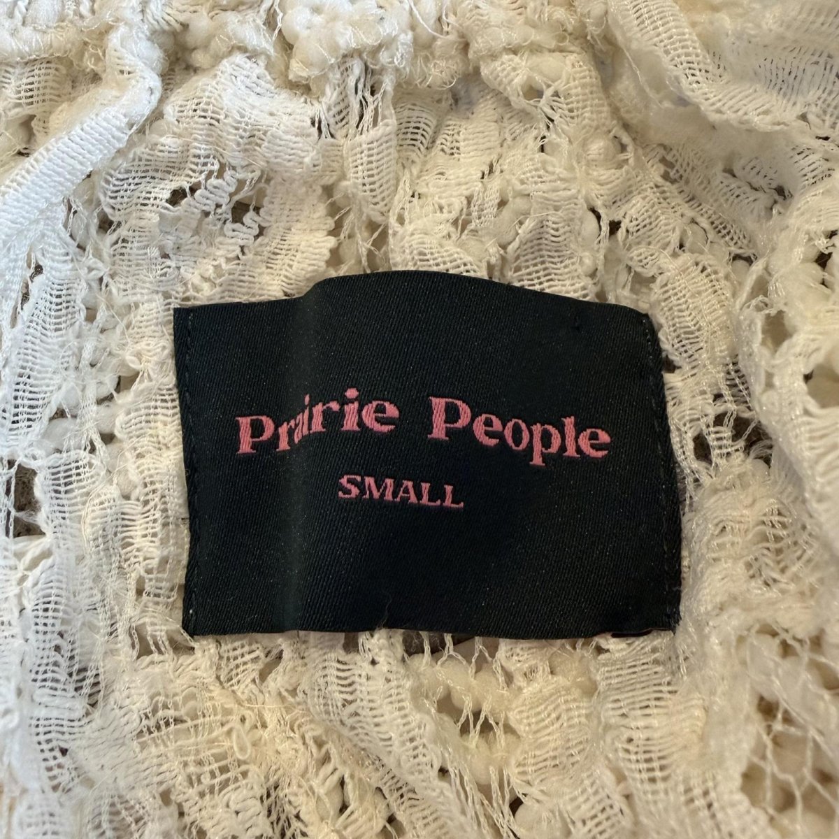 画像10: BACK LACE UP DESIGN PUFF SLLEVE SHORT TOPS / Ladies S(M)  (10)