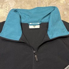 画像10: 90's "SPIDER" PATTERN SWITCHED HALF ZIP L/S TOPS / Mens L (10)