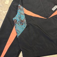 画像5: 90's "SPIDER" PATTERN SWITCHED HALF ZIP L/S TOPS / Mens L (5)