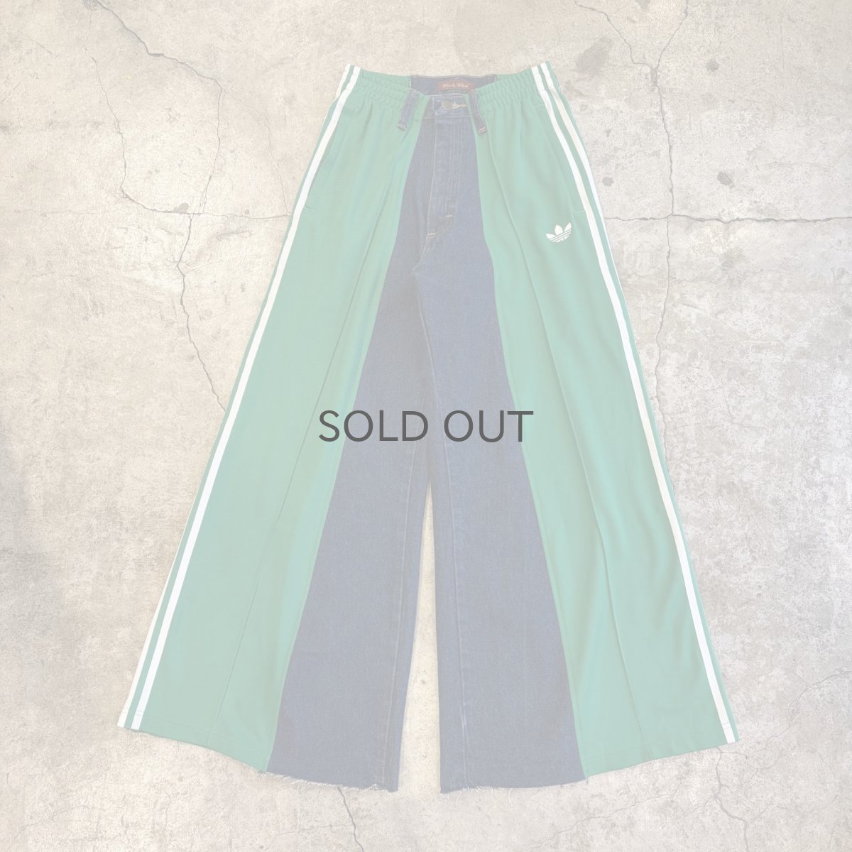 画像1: 【Wiz&Witch】"UNITED" SPORTY DENIM PANTS / OS (1)