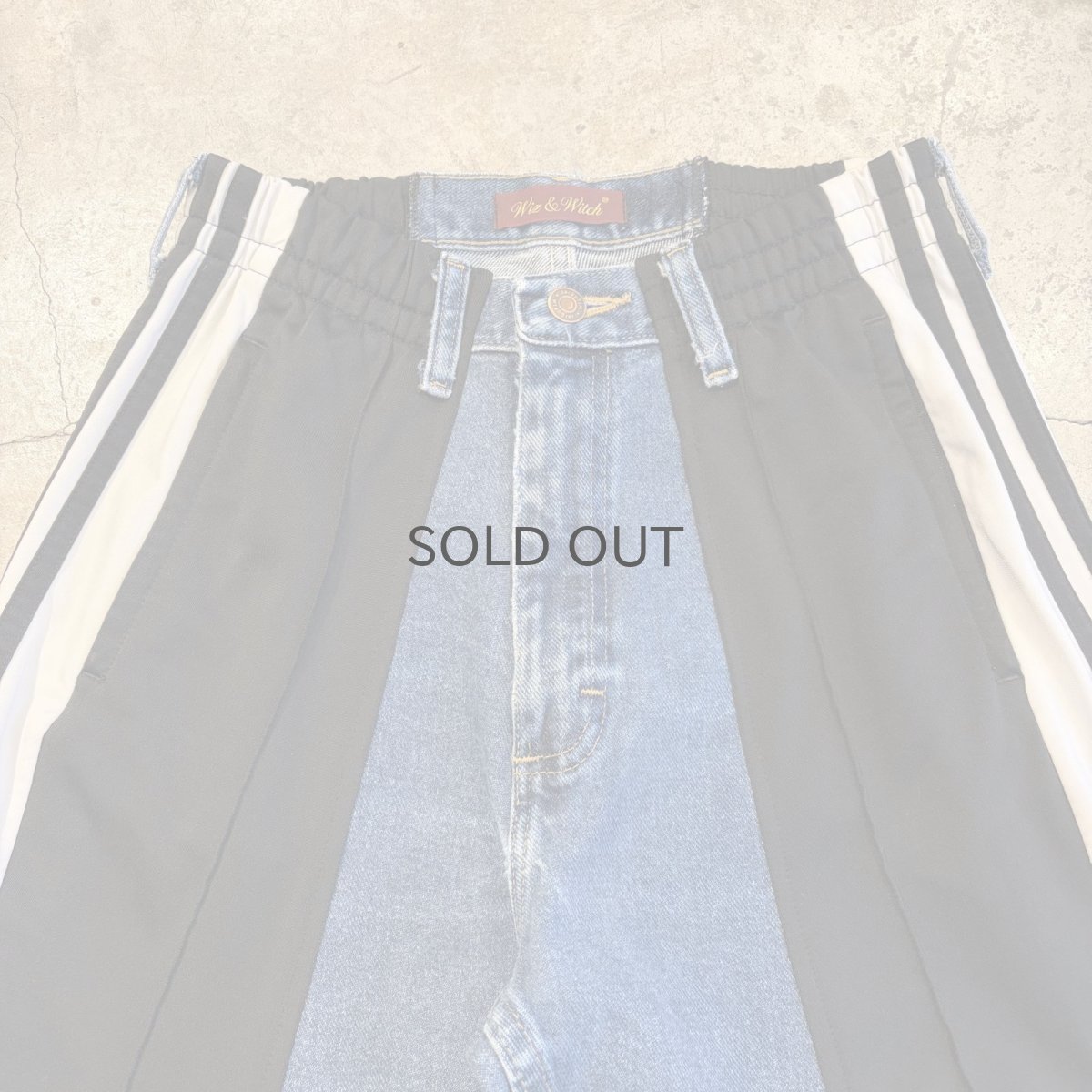 画像6: 【Wiz&Witch】"UNITED" SPORTY DENIM PANTS / OS (6)