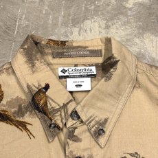 画像10: 【COLOMBIA】BIRD GRAPHIC PATTERN L/S SHIRT / Mens L (10)